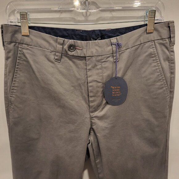 Ted Baker Men's Chino Cotton Stretch Pants Size 30 - Picture 1 of 14